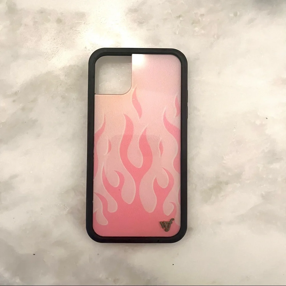 Wildflower iPhone 11 Case - Pink Flames